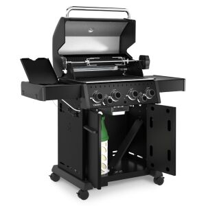 BROIL KING - Grill gazowy Crown 490 Shadow - Płyta żeliwna i pokrowiec Select GRATIS - 5