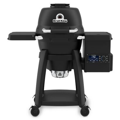 BROIL KING - Grill hybrydowy - (Węgiel + pellet) - KEG Kamado iQue