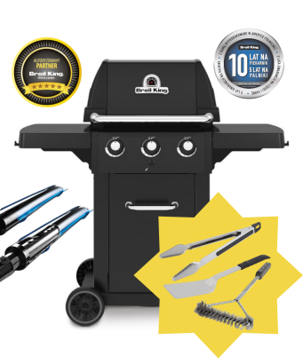 BROIL KING - Grill gazowy Royal 320 Shadow + Akcesoria GRATIS